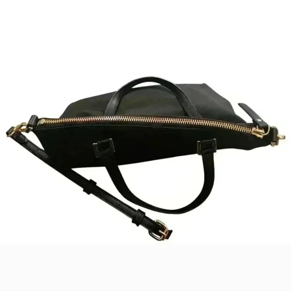 Kate Spade Watson Lane Lucie Crossbody handbag Black Purse Bag Logo - Like New - Picture 10 of 14